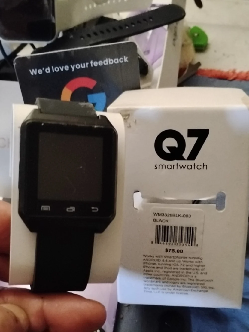 Smartwatches(4) - Black and Pink Fashion Wearable++BONUS Included